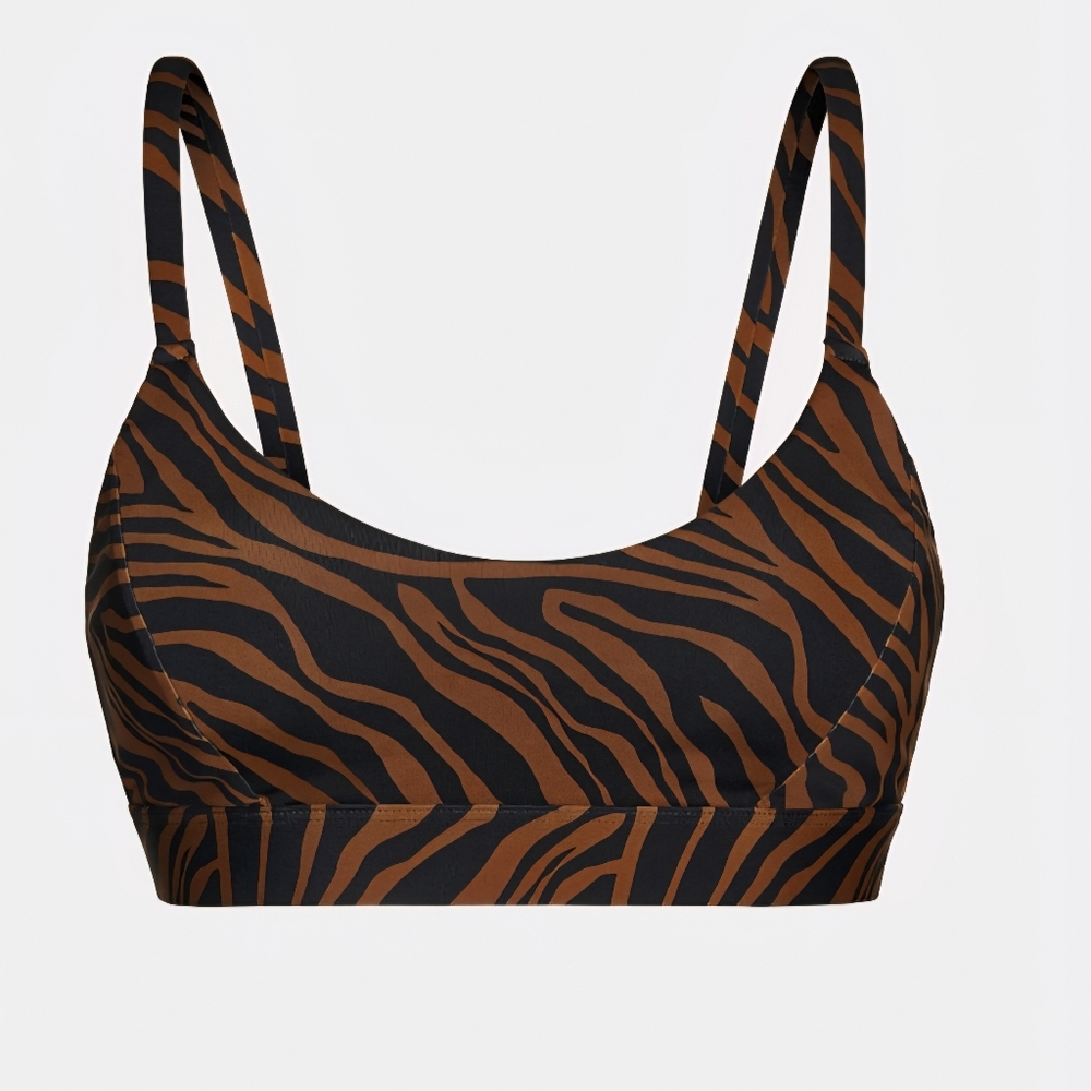 Knix Scoop Bikini Top - Feline Limited Edition